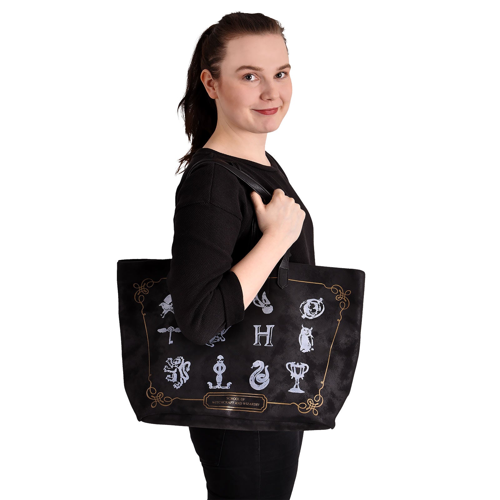 Product image Harry Potter - Hogwarts Symbols Shopper Bag