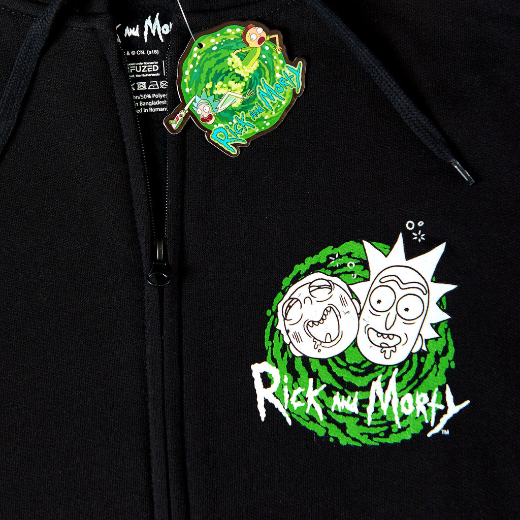 Product image Rick and Morty - Riggity Wrecked Hoodie Black