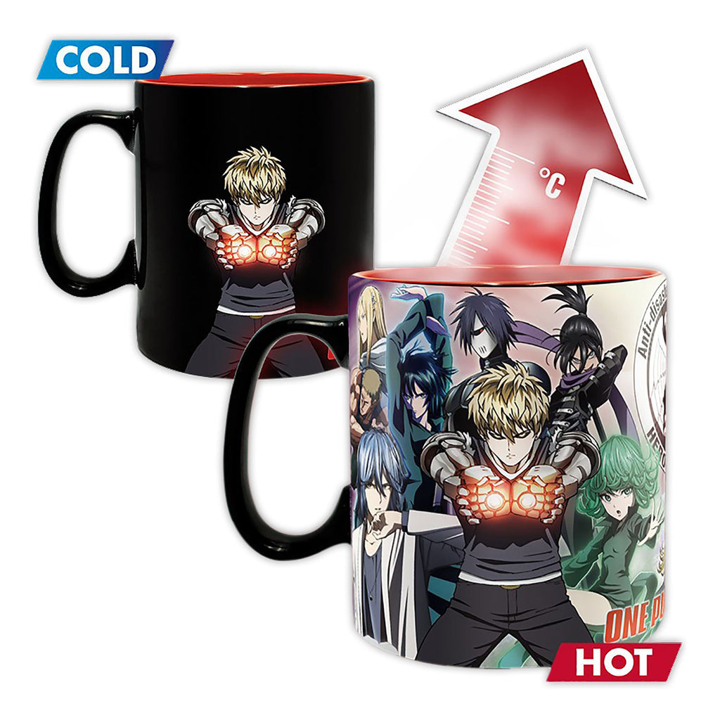 Product image One Punch Man - Heroes Thermo Effect Mug