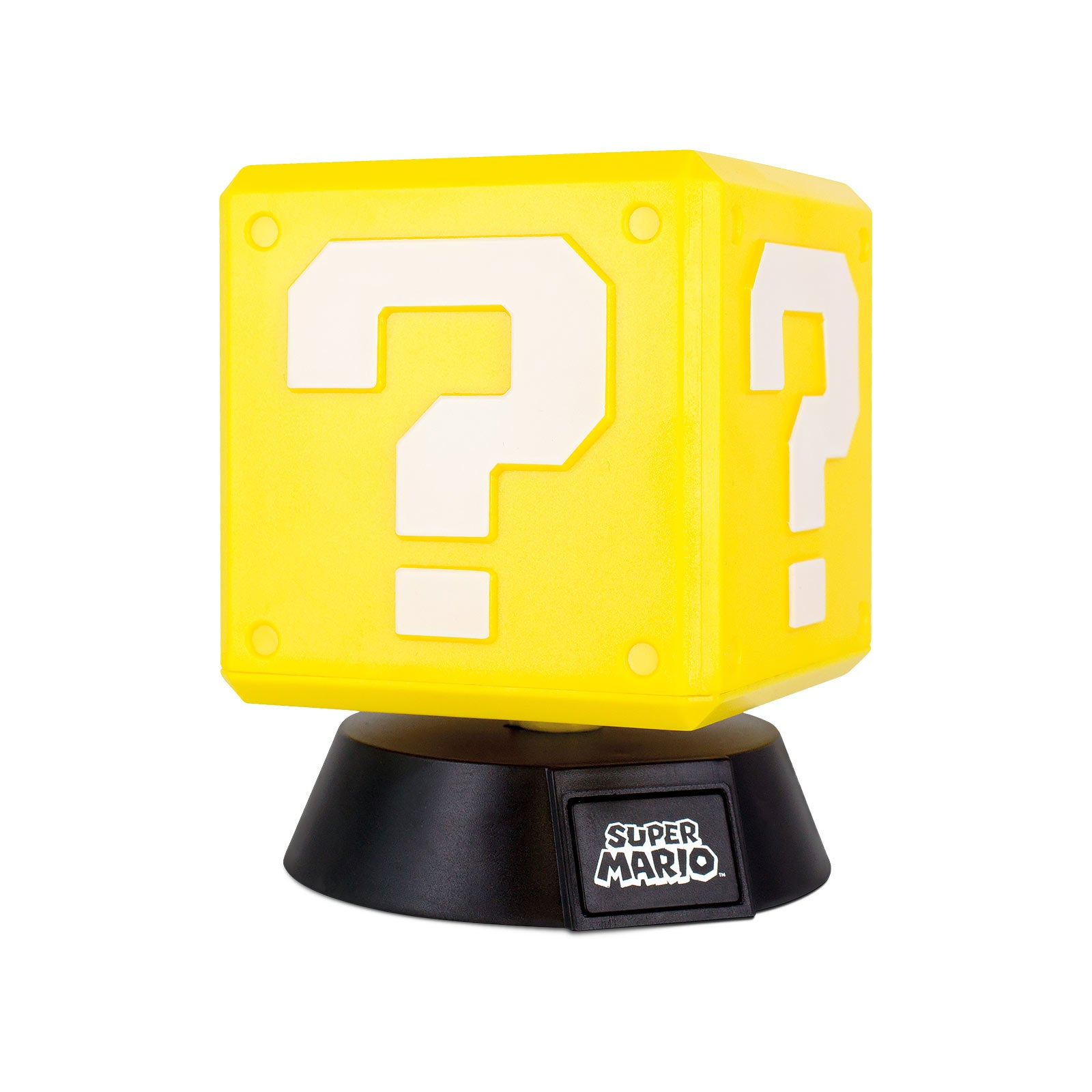 Product image Super Mario - question mark block 3D table lamp