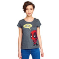 Product image Deadpool - Chibi Women's T-Shirt Grey