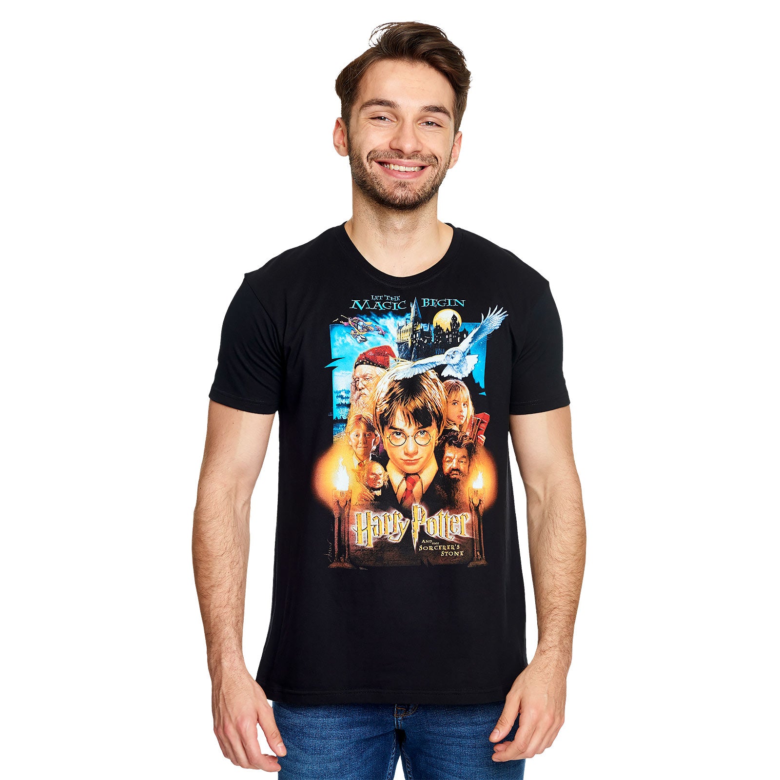Product image Harry Potter - Philosopher's Stone Poster T-Shirt Black