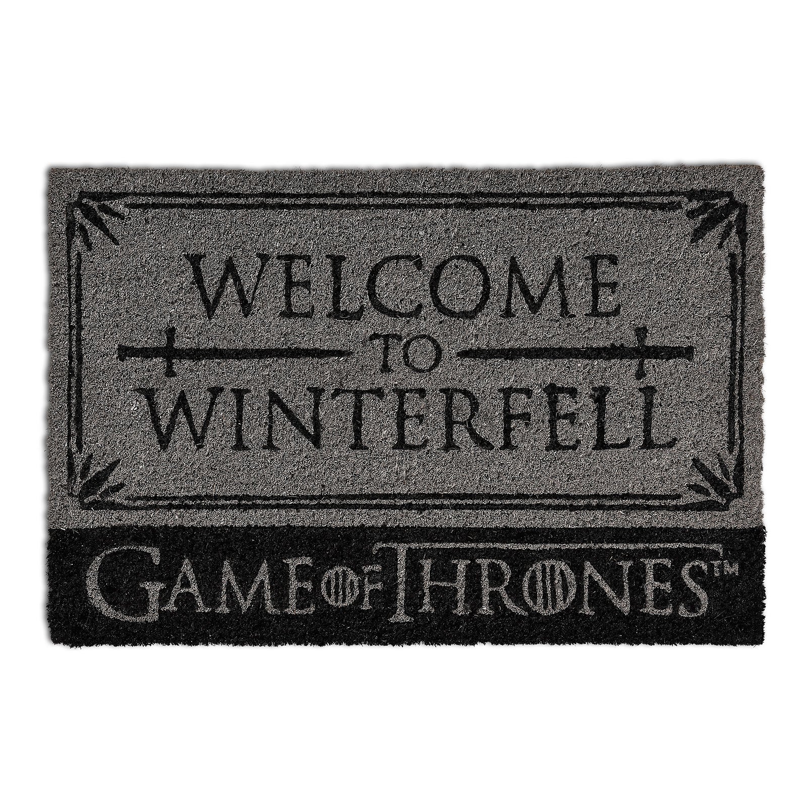 Product image Game of Thrones - Stark Welcome to Winterfell Doormat