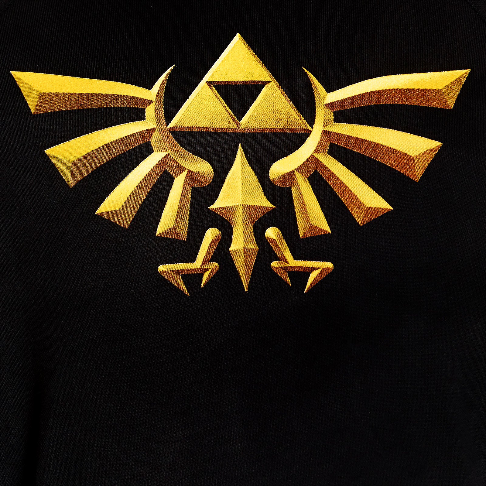 Product image Zelda - Triforce Hyrule Logo Sweater Black