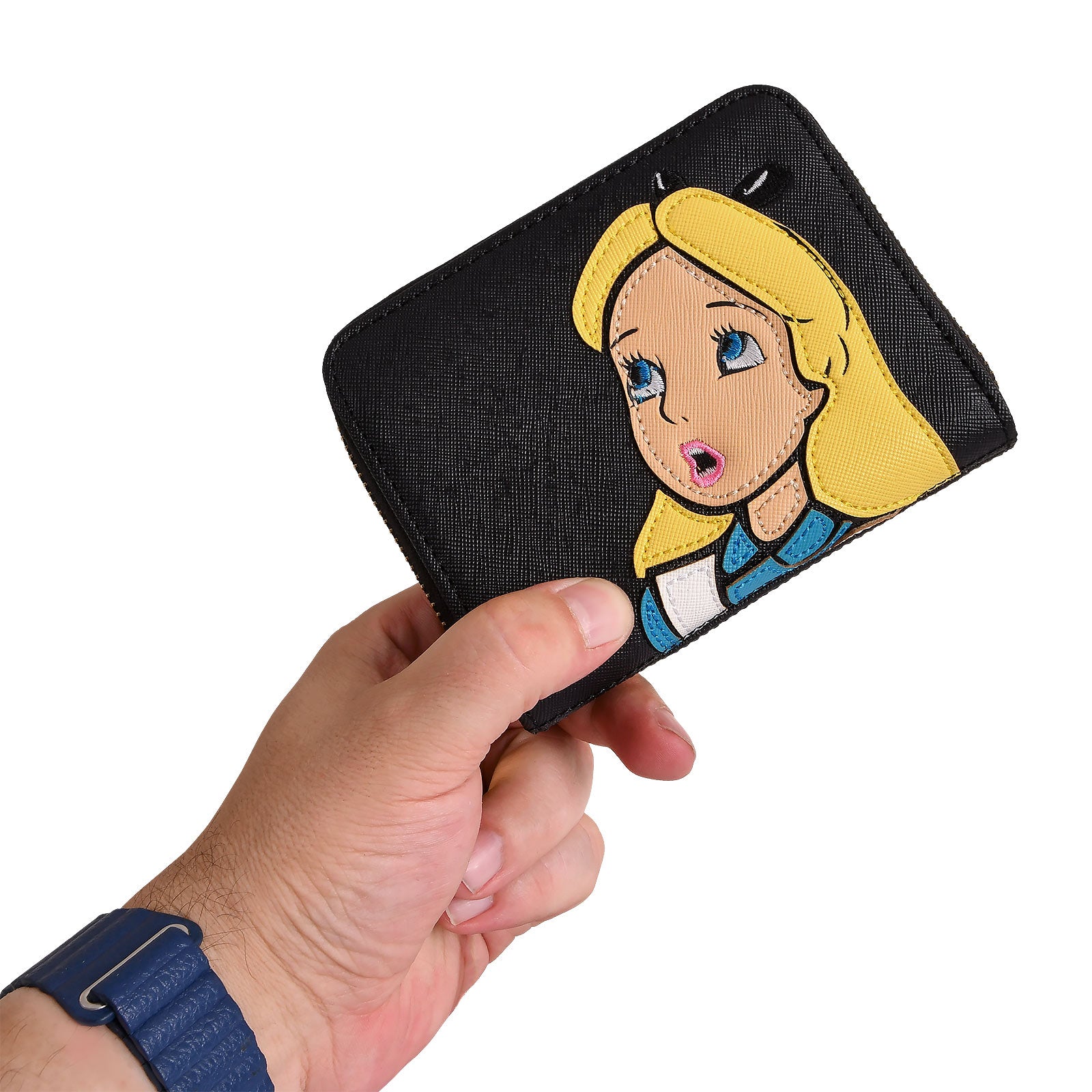 Product image Alice in Wonderland - Surprised Wallet Black