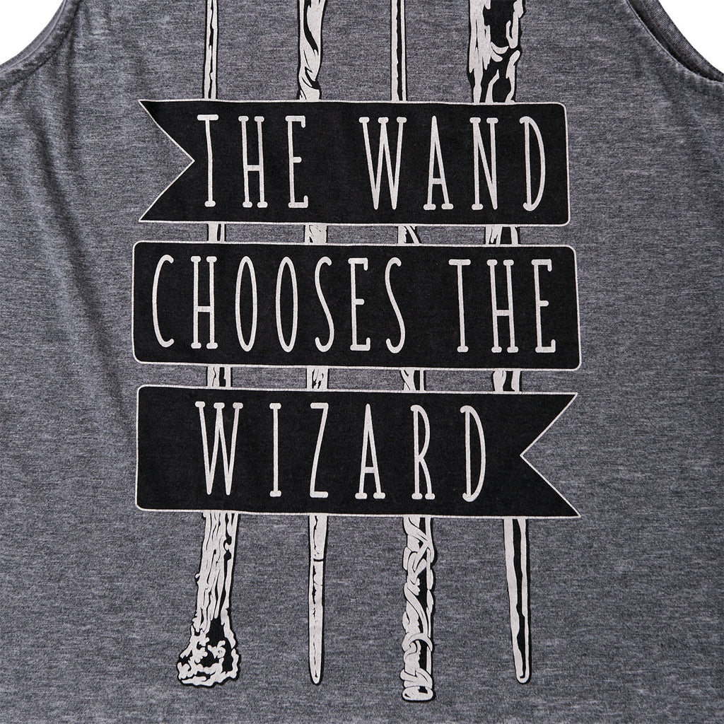 Product image Harry Potter - Wand Chooses Wizard Tank Top grey