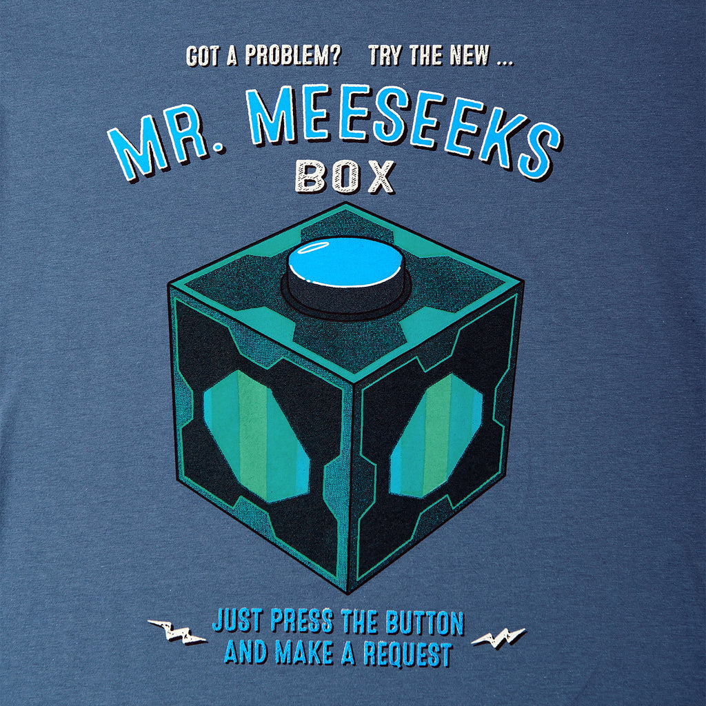 Product image Rick and Morty - Mr. Meeseeks Box T-Shirt Blue