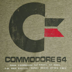 Product image Commodore 64 - Vintage Logo T-Shirt Olive