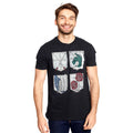 Product image Attack on Titan - Military Divisions Shields T-Shirt