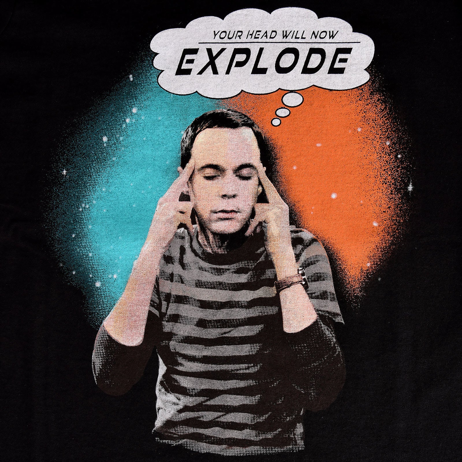 Product image Big Bang Theory - Sheldon Explode Women's T-Shirt Black