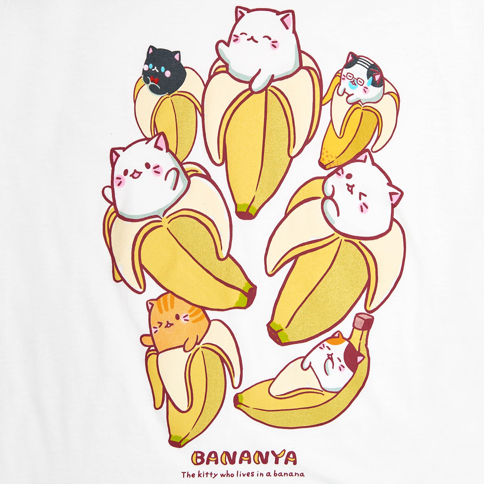Product image Bananya - Characters Women's T-Shirt white
