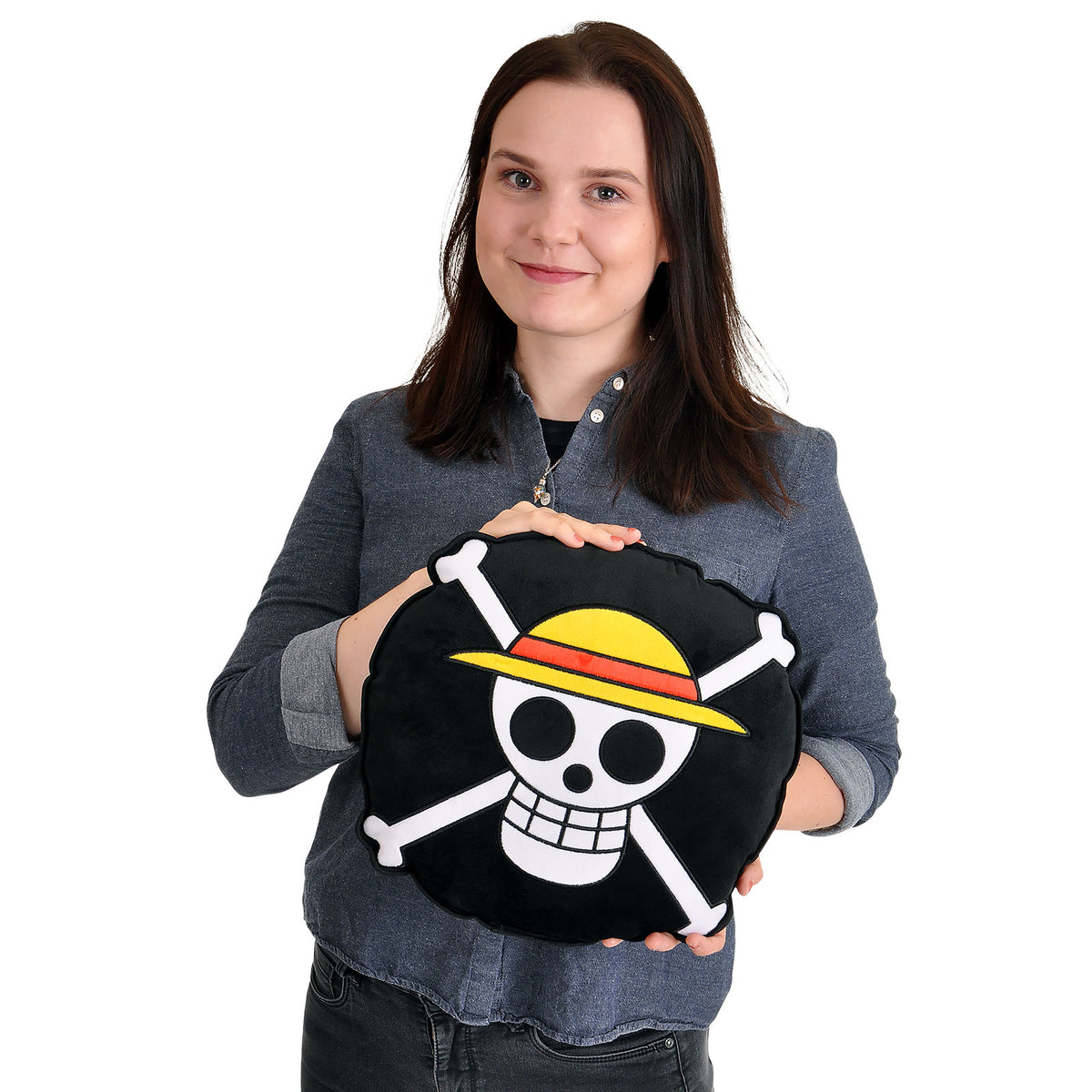 Product image One Piece - Straw Hat Crew Skull Logo Pillow