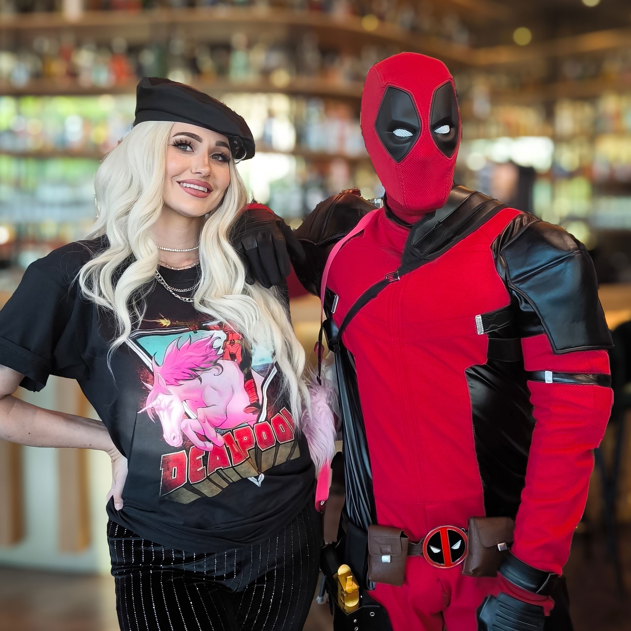 Product image Deadpool - Unicorn Ride T-Shirt Black
