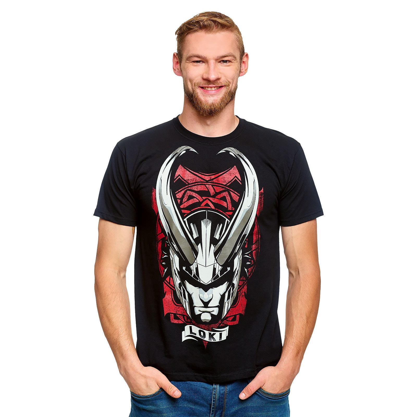 Product image Loki - Horned Helmet T-Shirt black