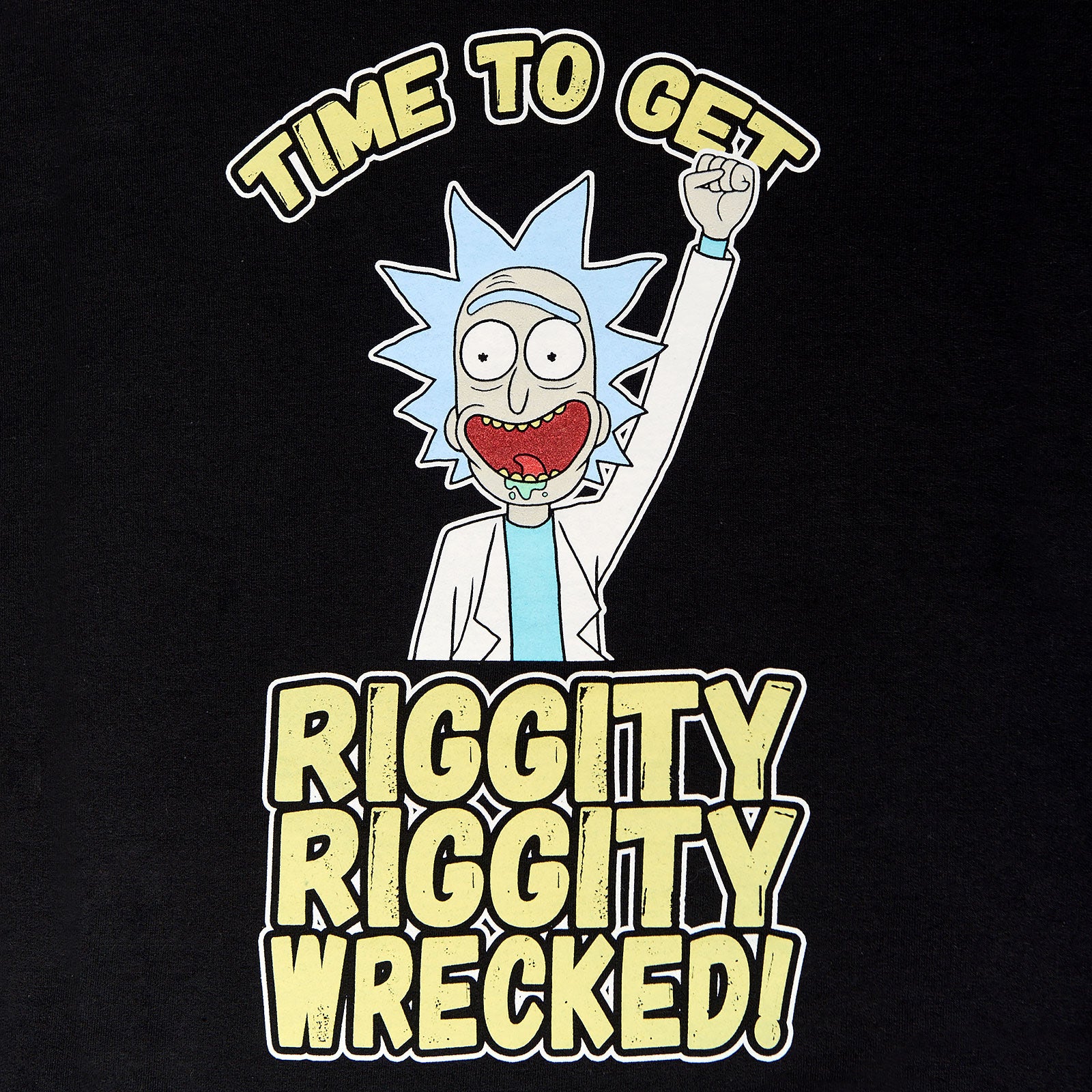 Product image Rick and Morty - Riggity Wrecked Sweater black
