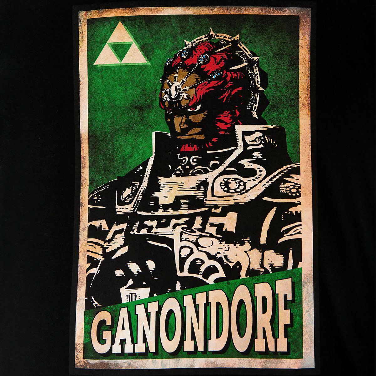 Product image Zelda - Ganondorf Propaganda Poster T-Shirt Black
