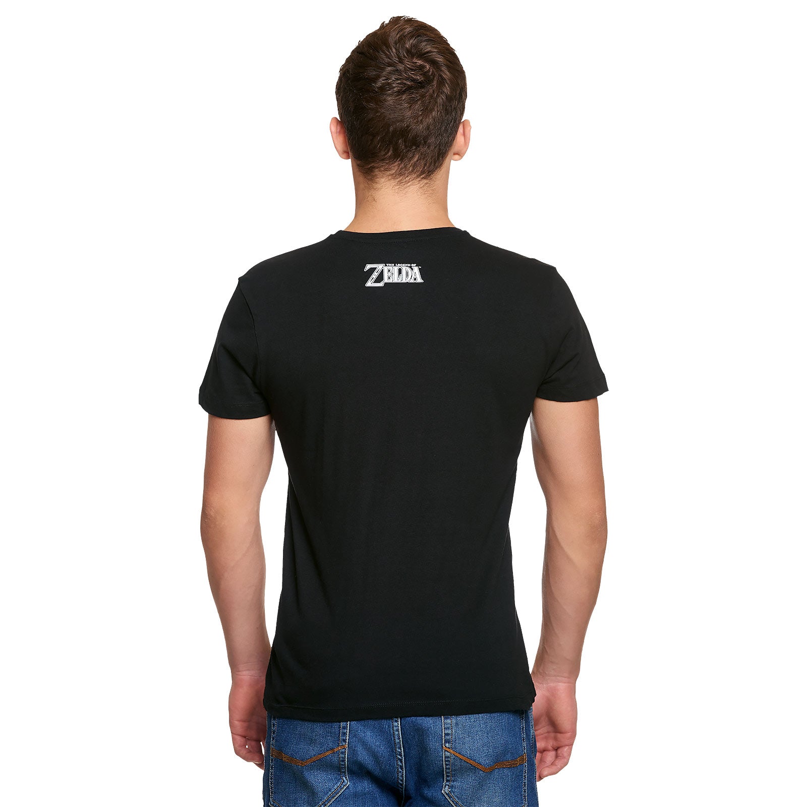 Product image Zelda - Link Triforce Propaganda Poster T-Shirt Black