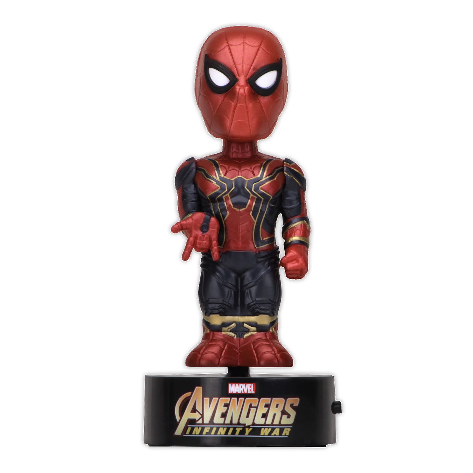 Product image Avengers - Iron Spider Body Knockers Solar Bobblehead