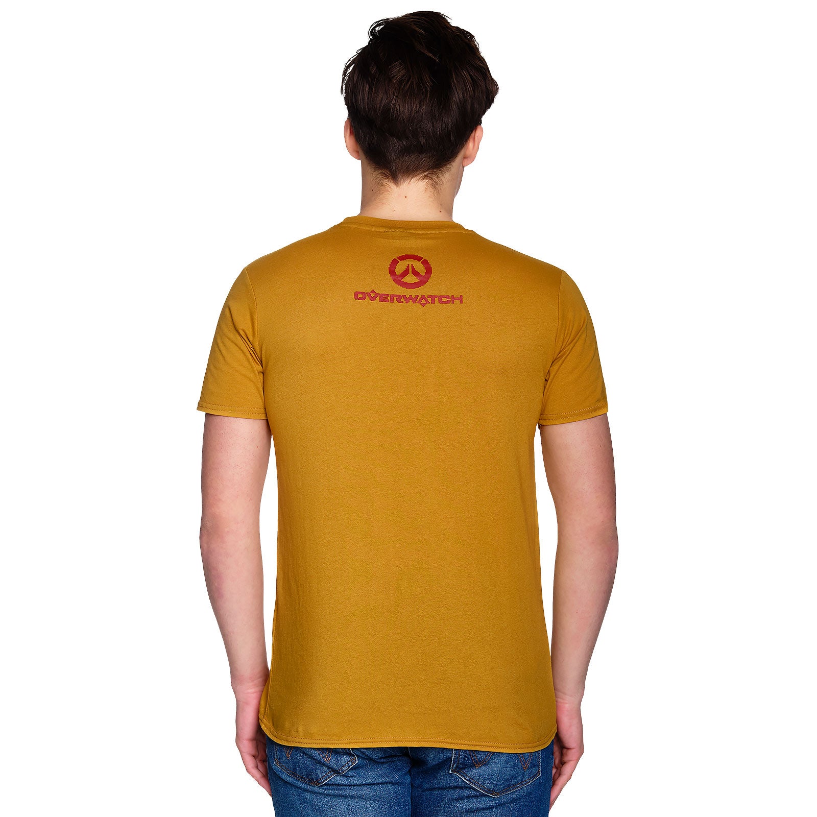 Product image Overwatch - Zenyatta Pixel T-Shirt yellow