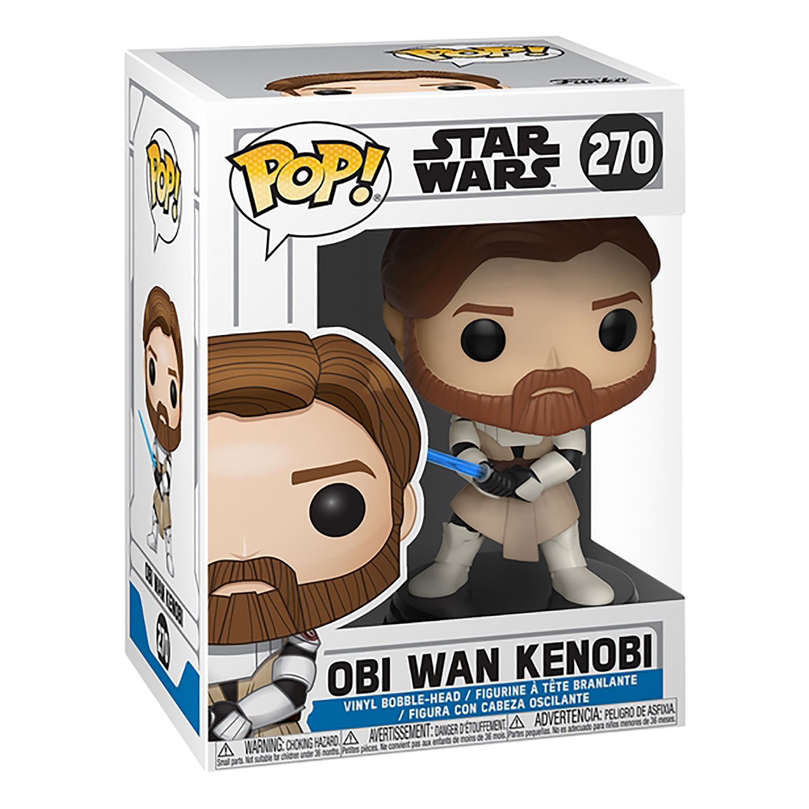 Product image Star Wars - Clone Wars Obi Wan Kenobi Funko Pop bobblehead figure