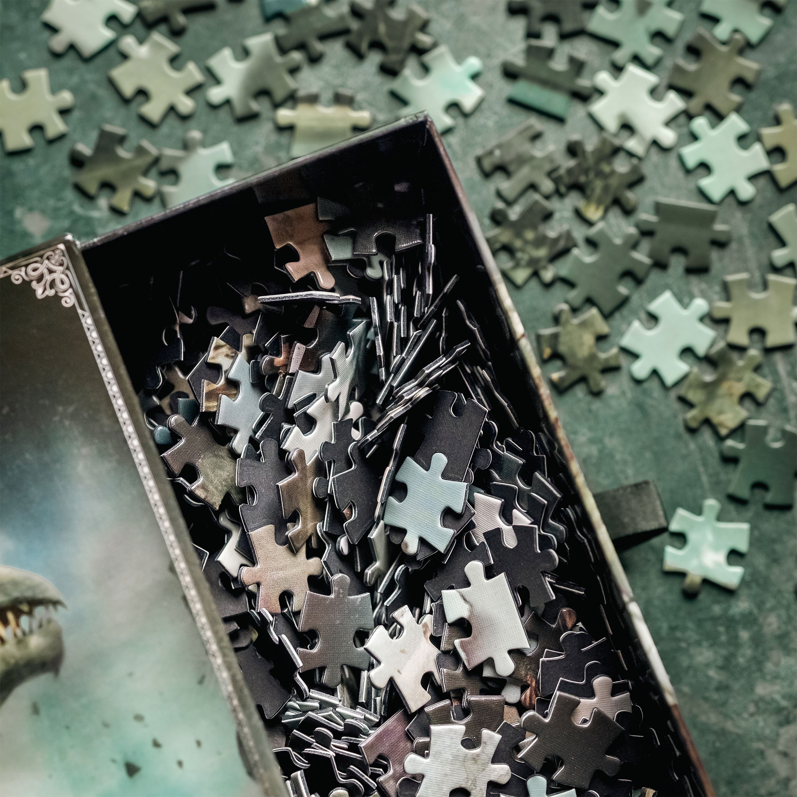 Product image Harry Potter - Gringotts Bank with Dragon Premium Puzzle