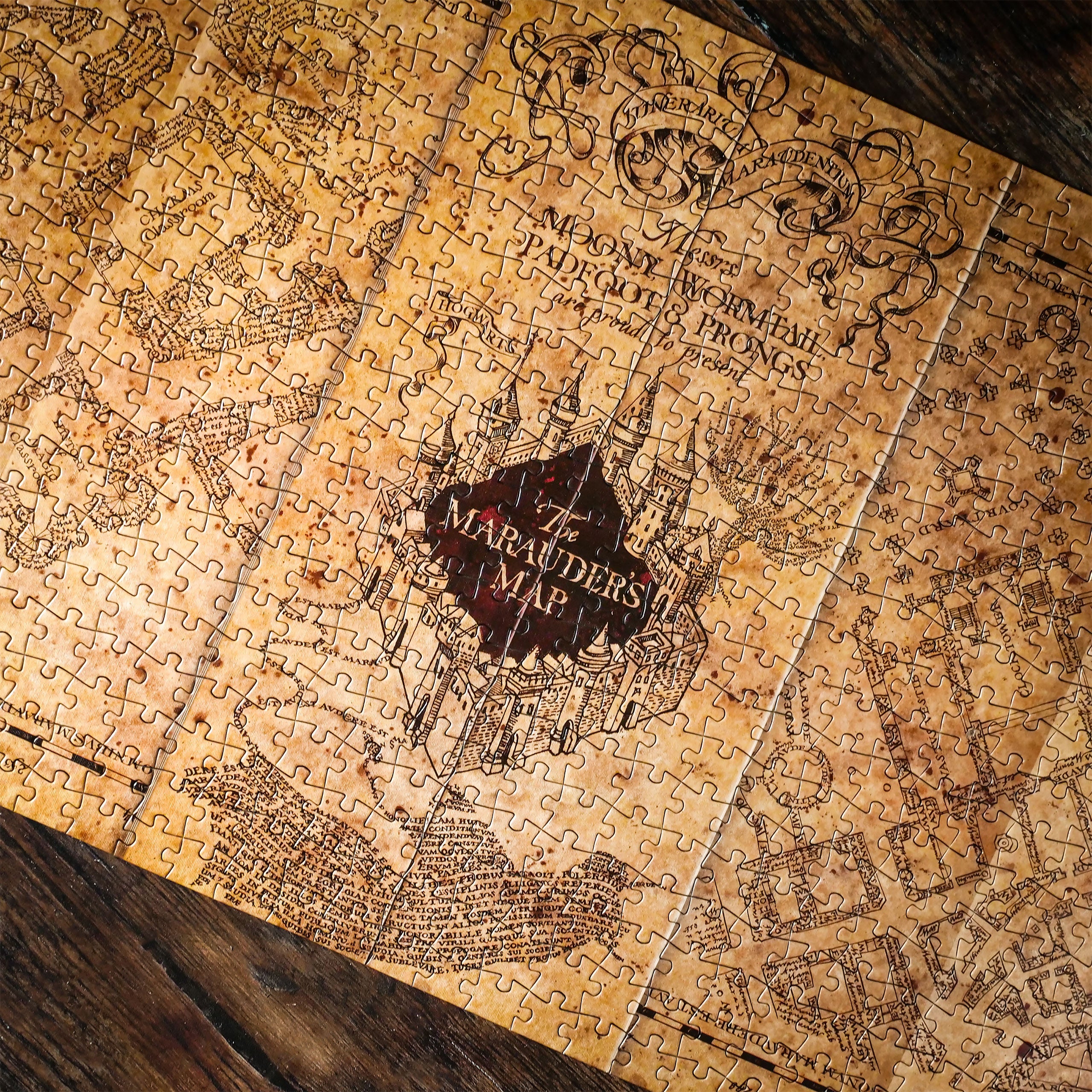 Product image Harry Potter - Marauder's Map Premium Puzzle