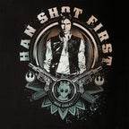 Product image Star Wars - Han Solo Shot First T-Shirt Black