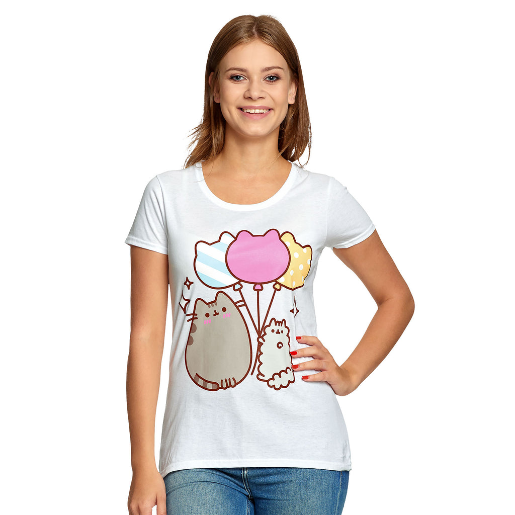 Product image Pusheen - Balloons Women's T-Shirt White
