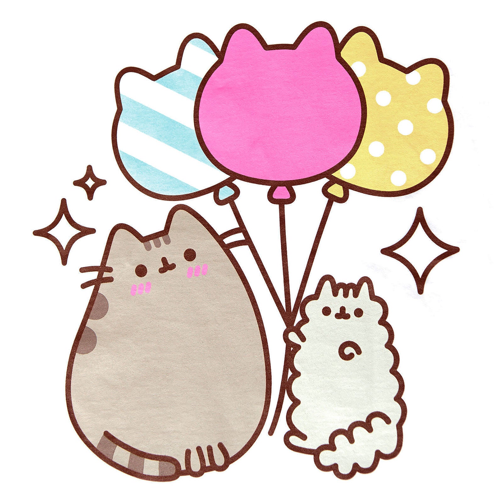 Product image Pusheen - Balloons Women's T-Shirt White