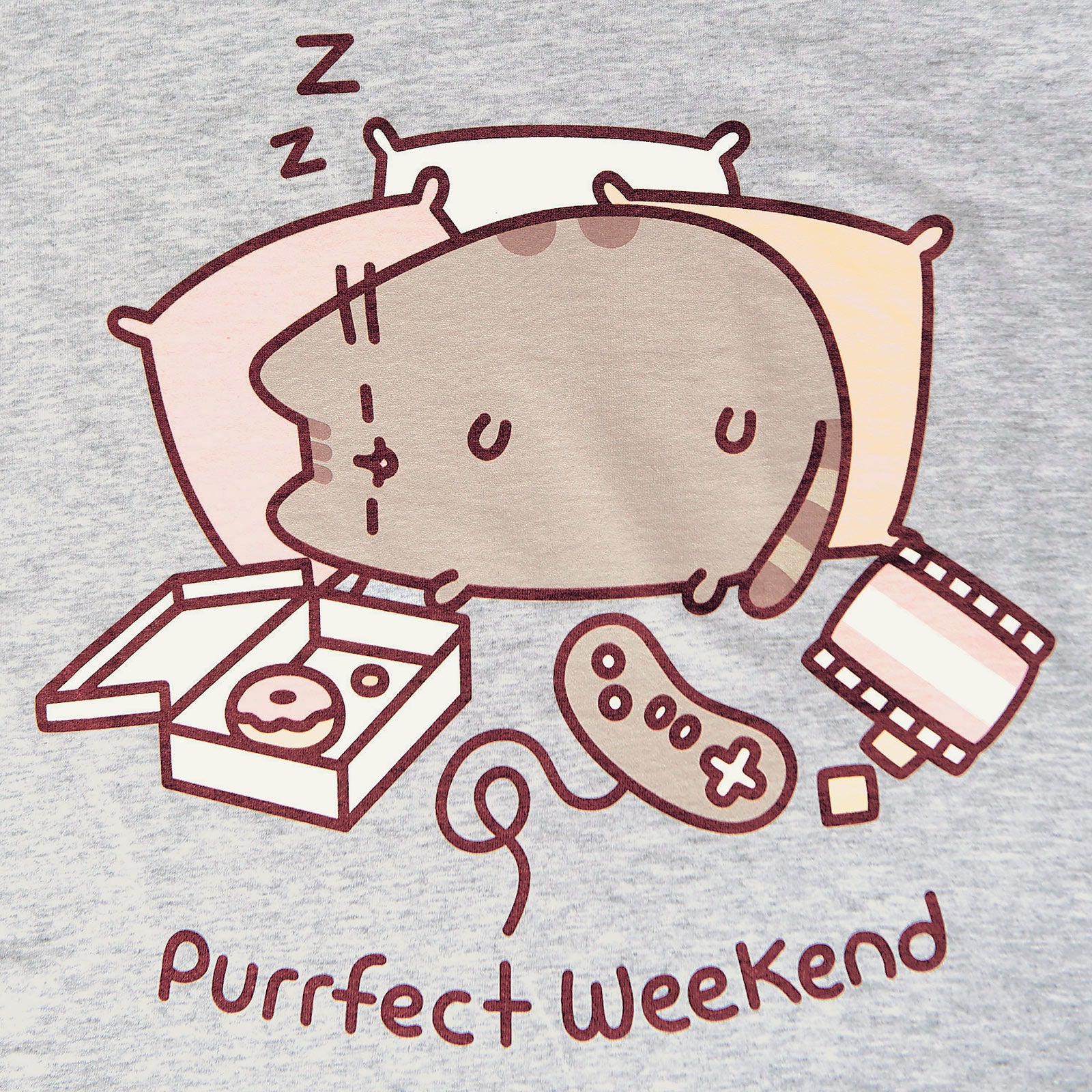 Product image Pusheen - Purrfect Weekend Women's T-Shirt Grey