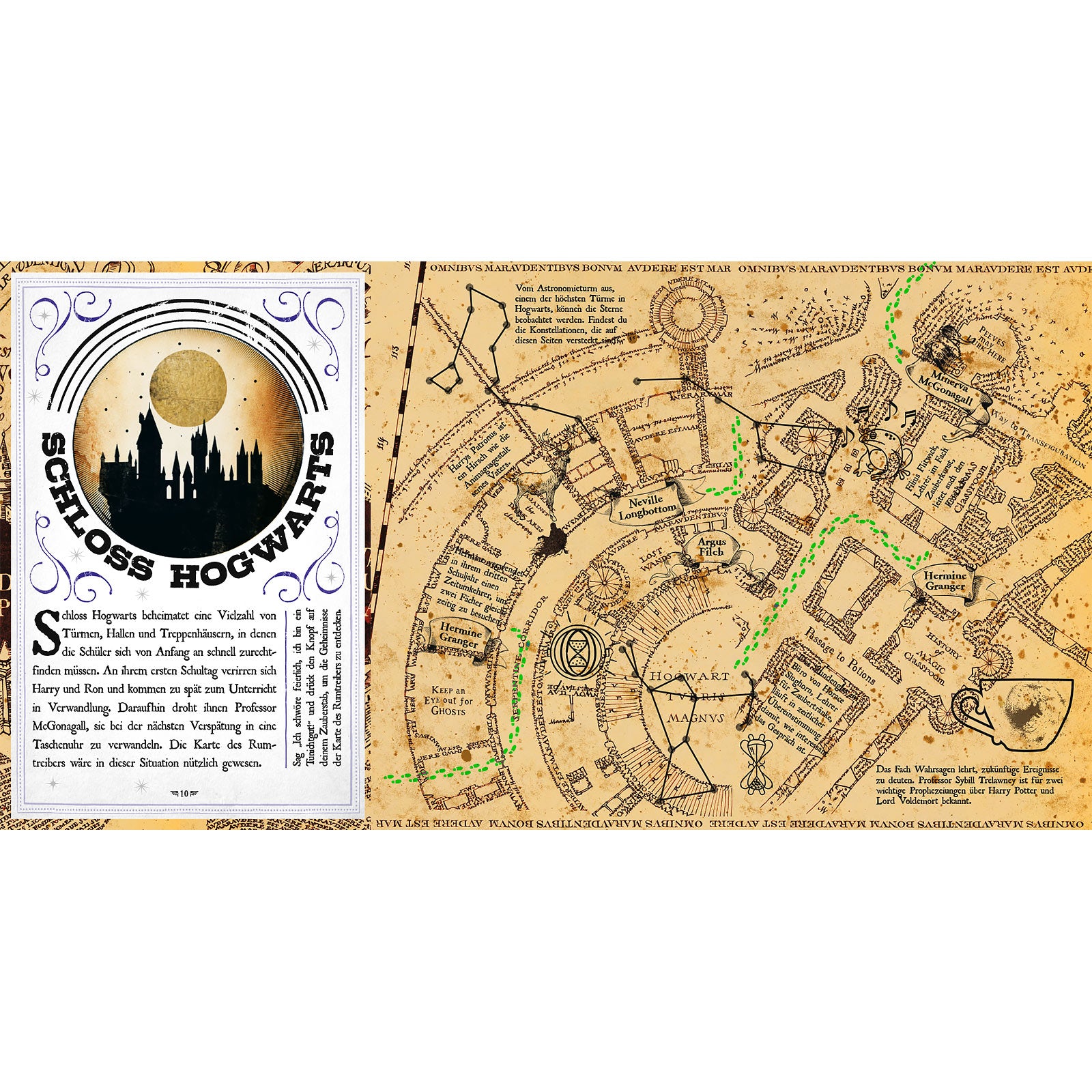 Product image Harry Potter - The Marauder's Map - A Journey Through Hogwarts