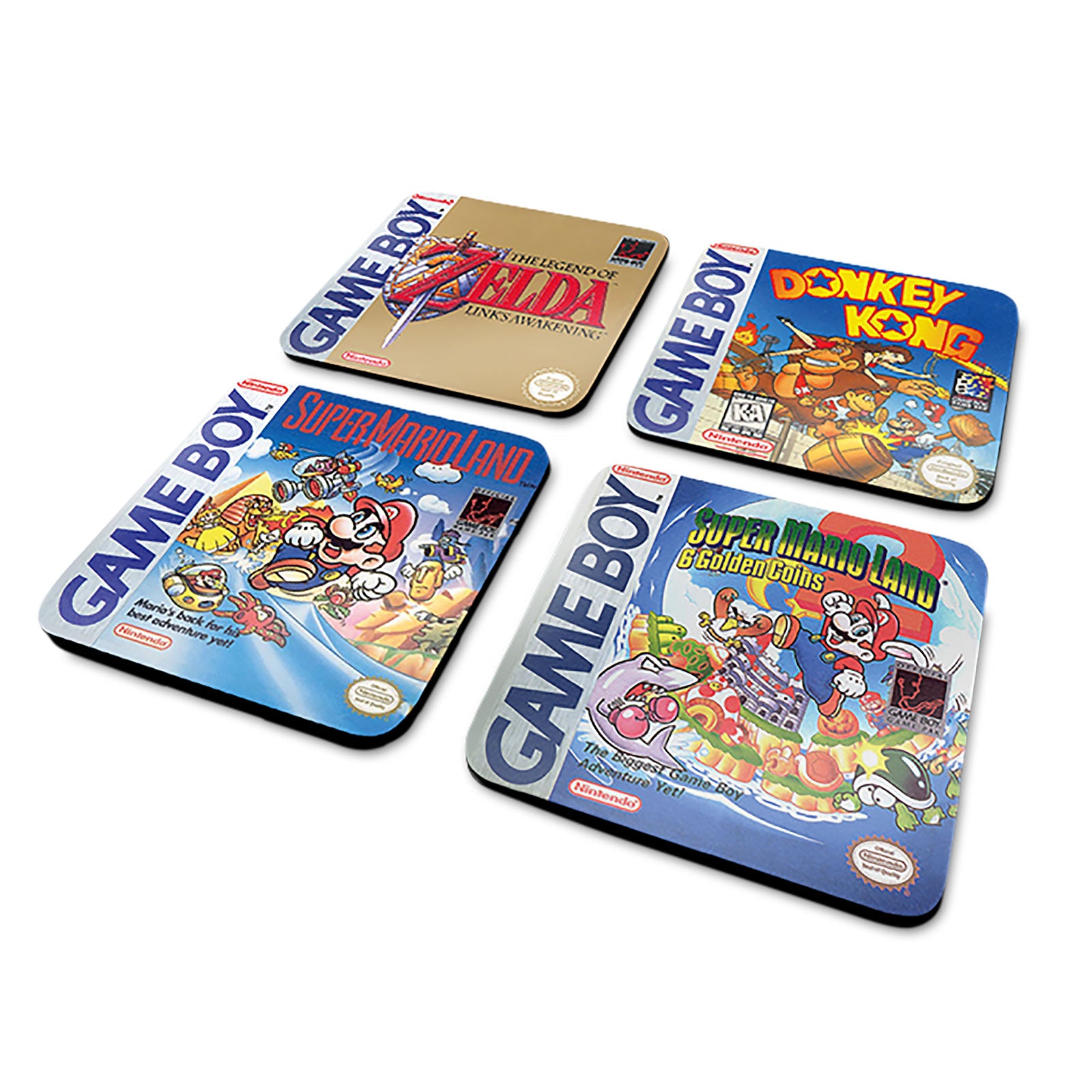 Product image Nintendo - Game Boy Classic Games Coaster Set of 4