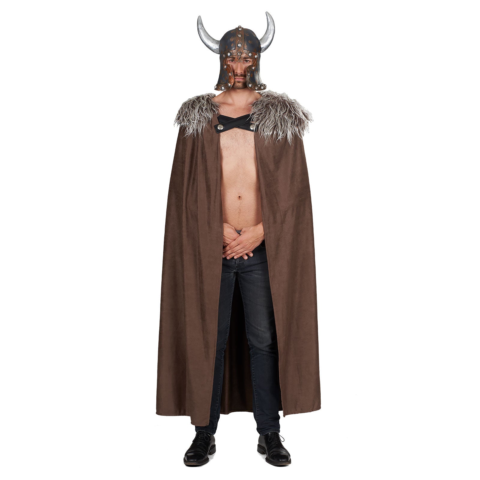 Product image Viking Costume Cloak with Fur Trim