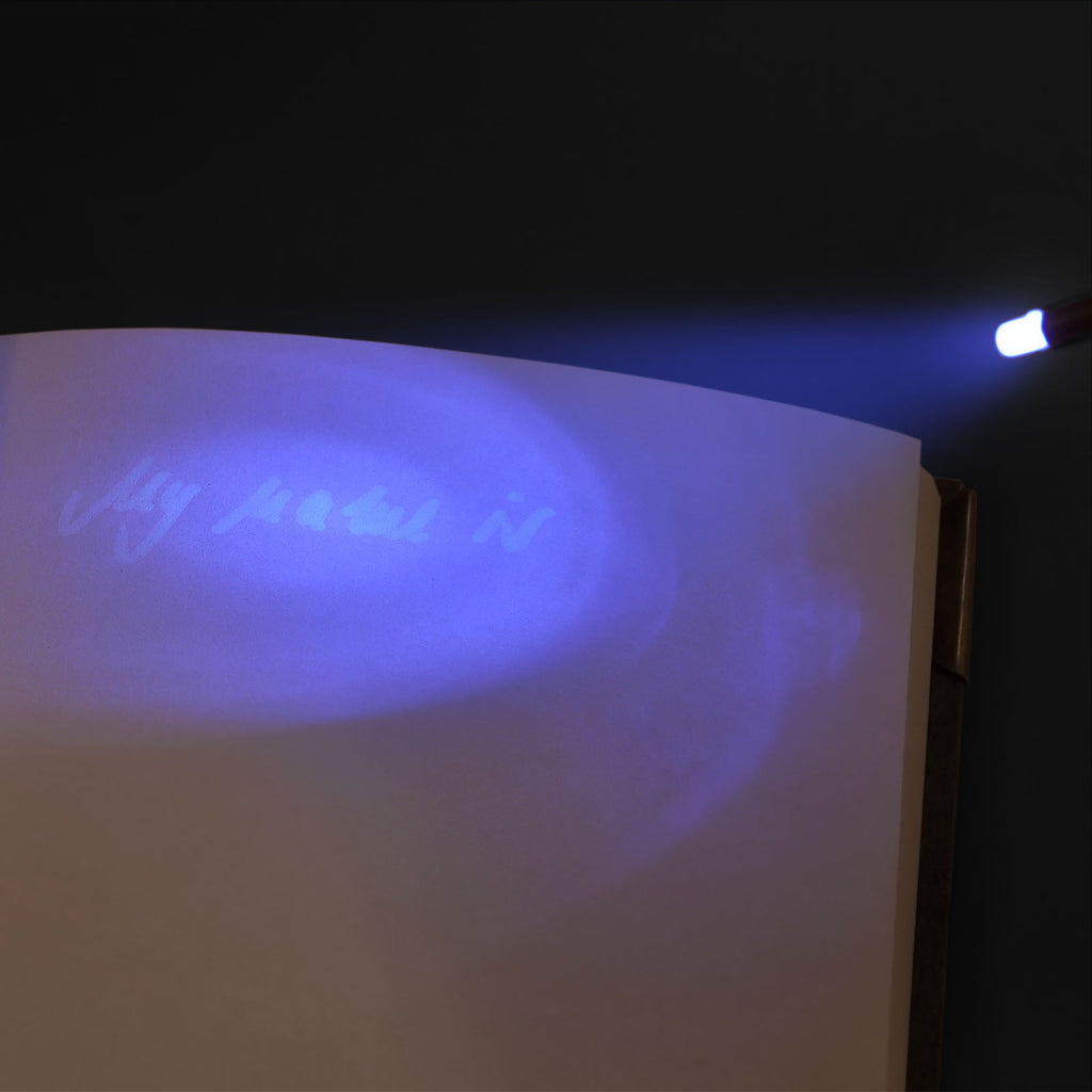 Product image Tom Riddle's Diary with UV Wand and Pen - Harry Potter