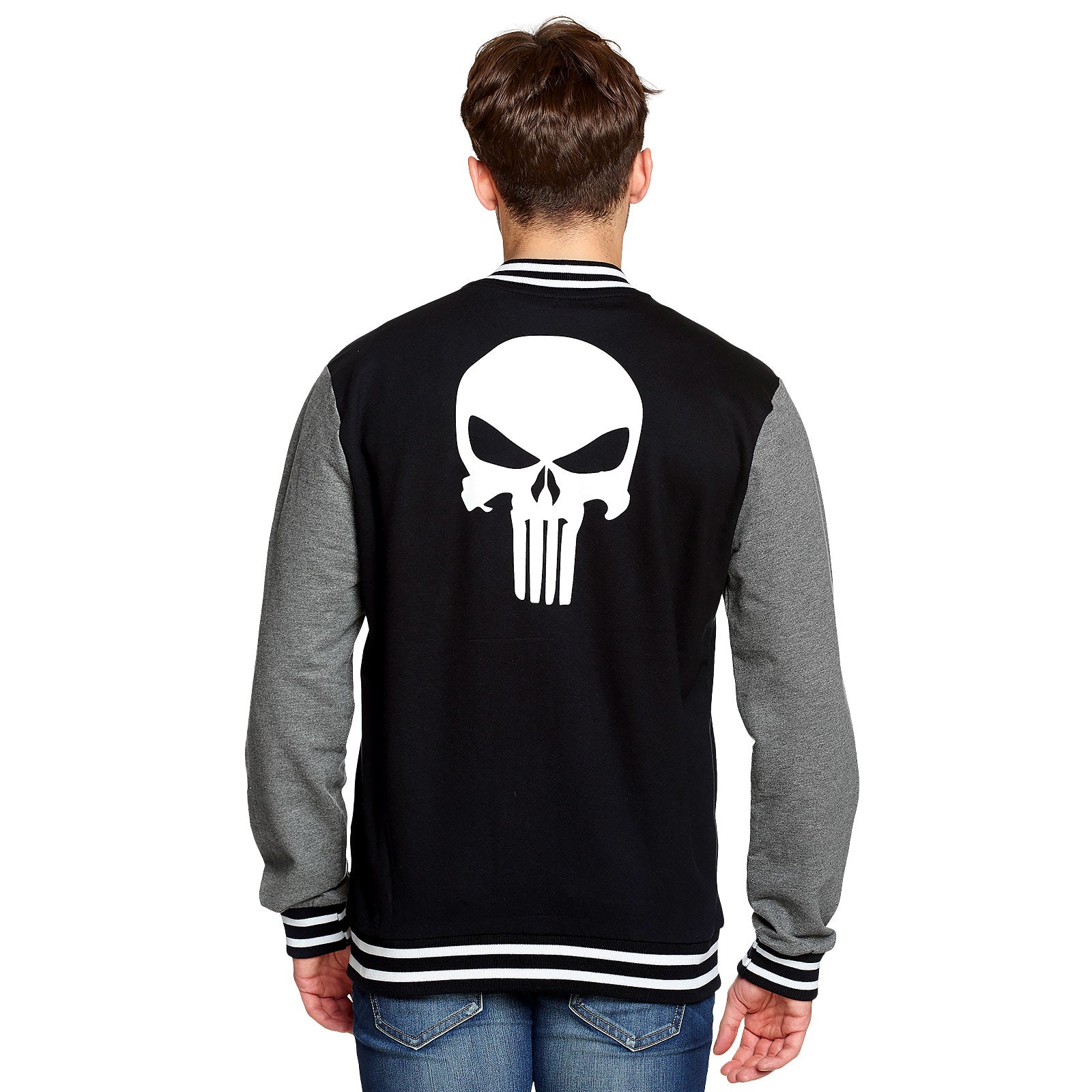 Product image Punisher - Skull College Jacket black-grey