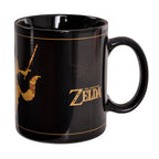 Product image Zelda - Map Silhouette Thermo Effect Mug