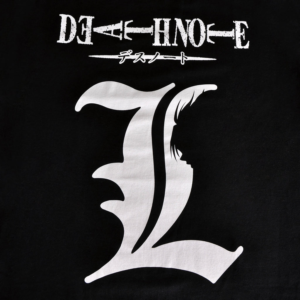 Product image Death Note - L Silhouette T-Shirt Black