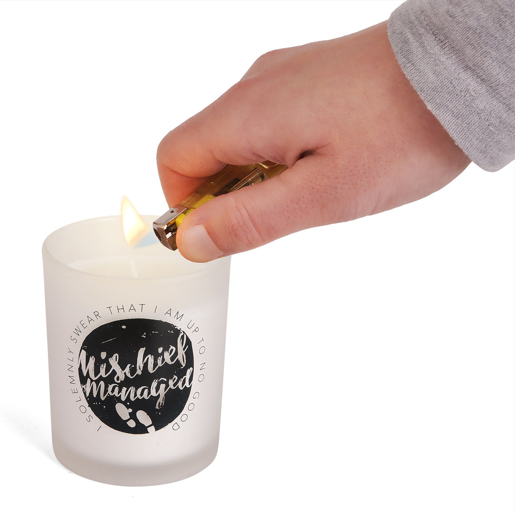 Product image Harry Potter - Mischief Managed Candle in Glass
