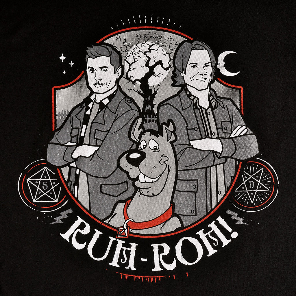 Product image Supernatural - Scoobynatural Ruh-roh! T-shirt black