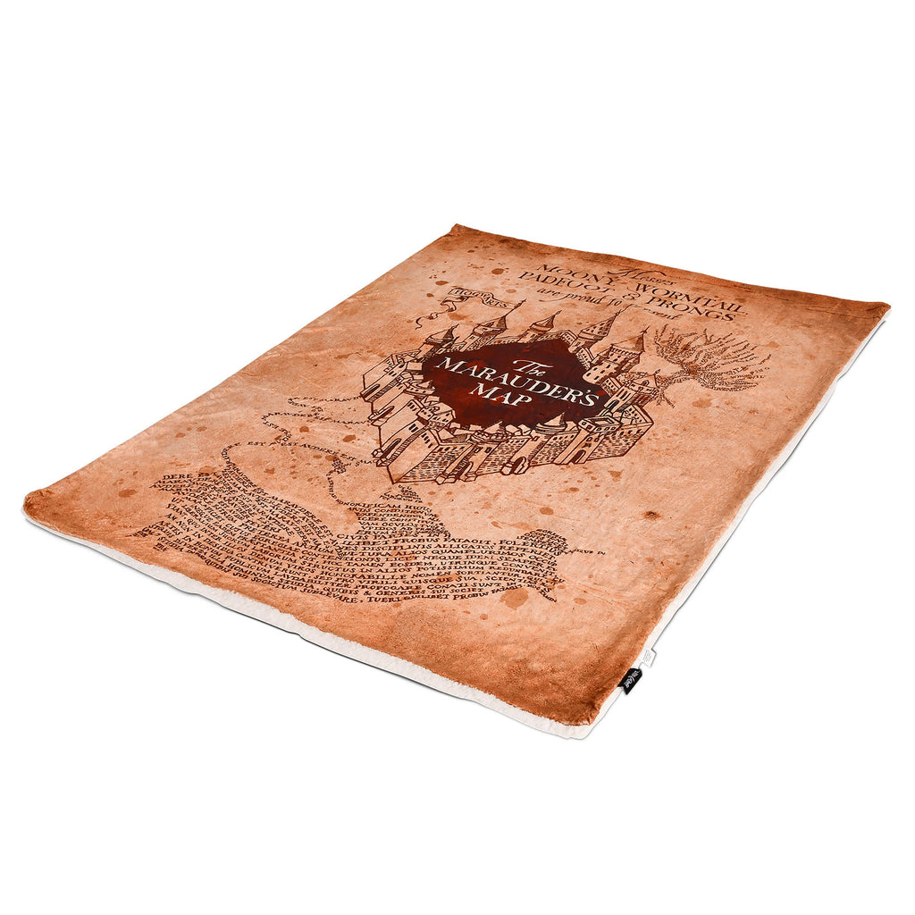 Product image Harry Potter - Marauder's Map Fluffy Blanket with Teddy Fur