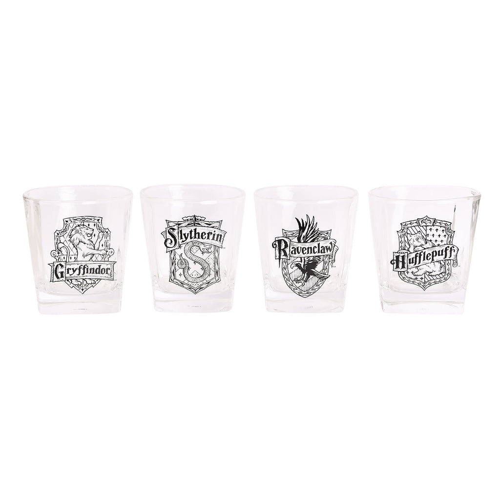 Product image Harry Potter - House Crests Glass Set 4-piece