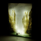 Product image The Lord of the Rings - Argonath wall picture with light