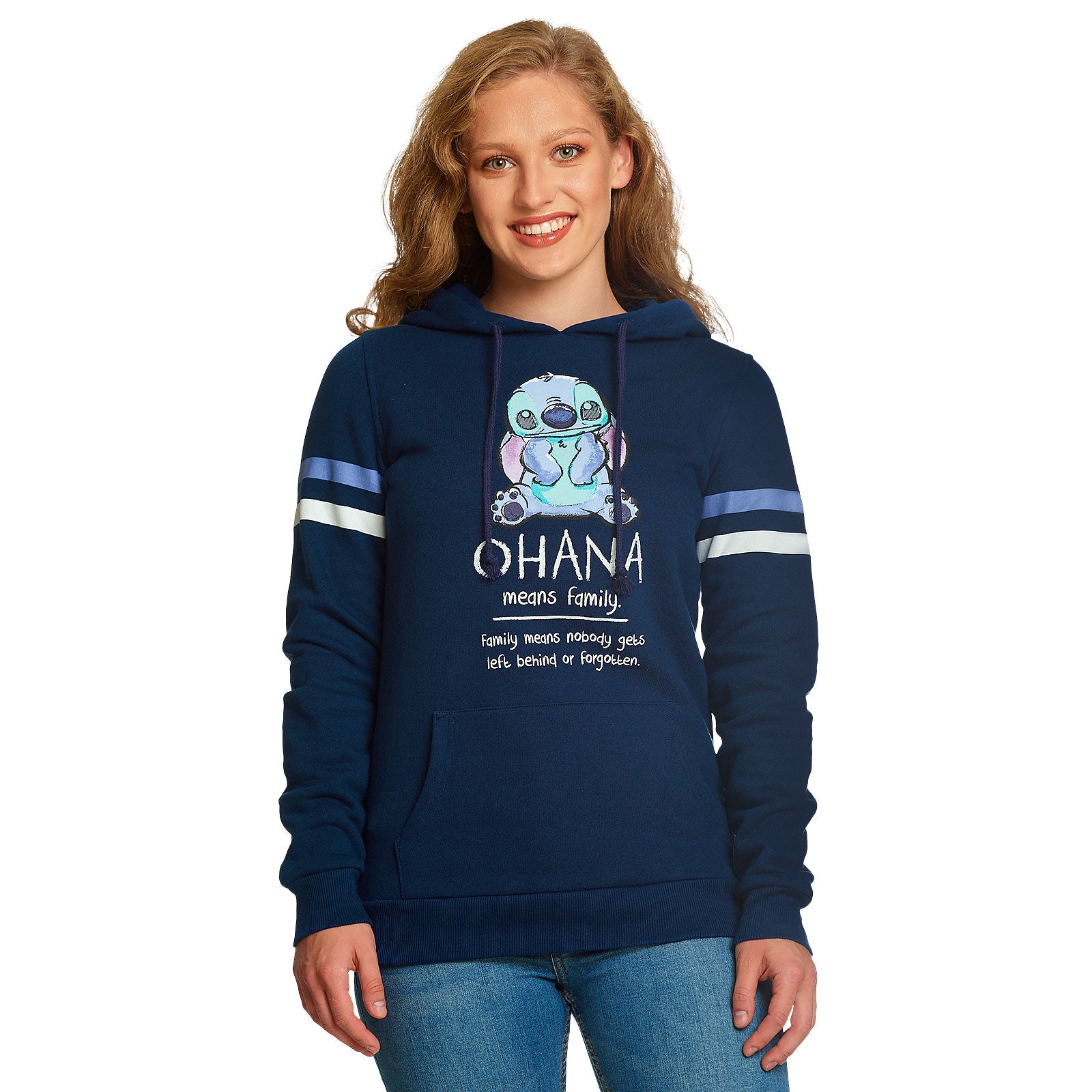 Product image Lilo & Stitch - Ohana Means Family Hoodie Women's Blue