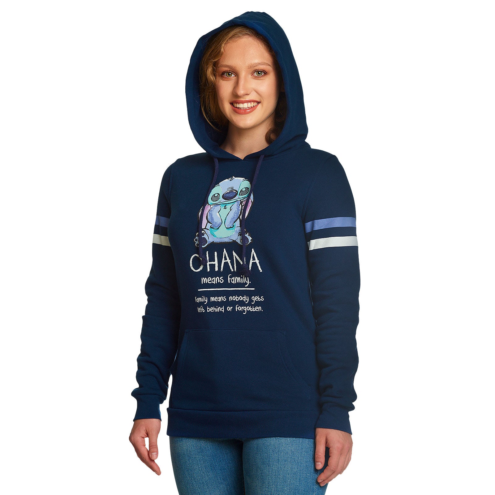 Product image Lilo & Stitch - Ohana Means Family Hoodie Women's Blue