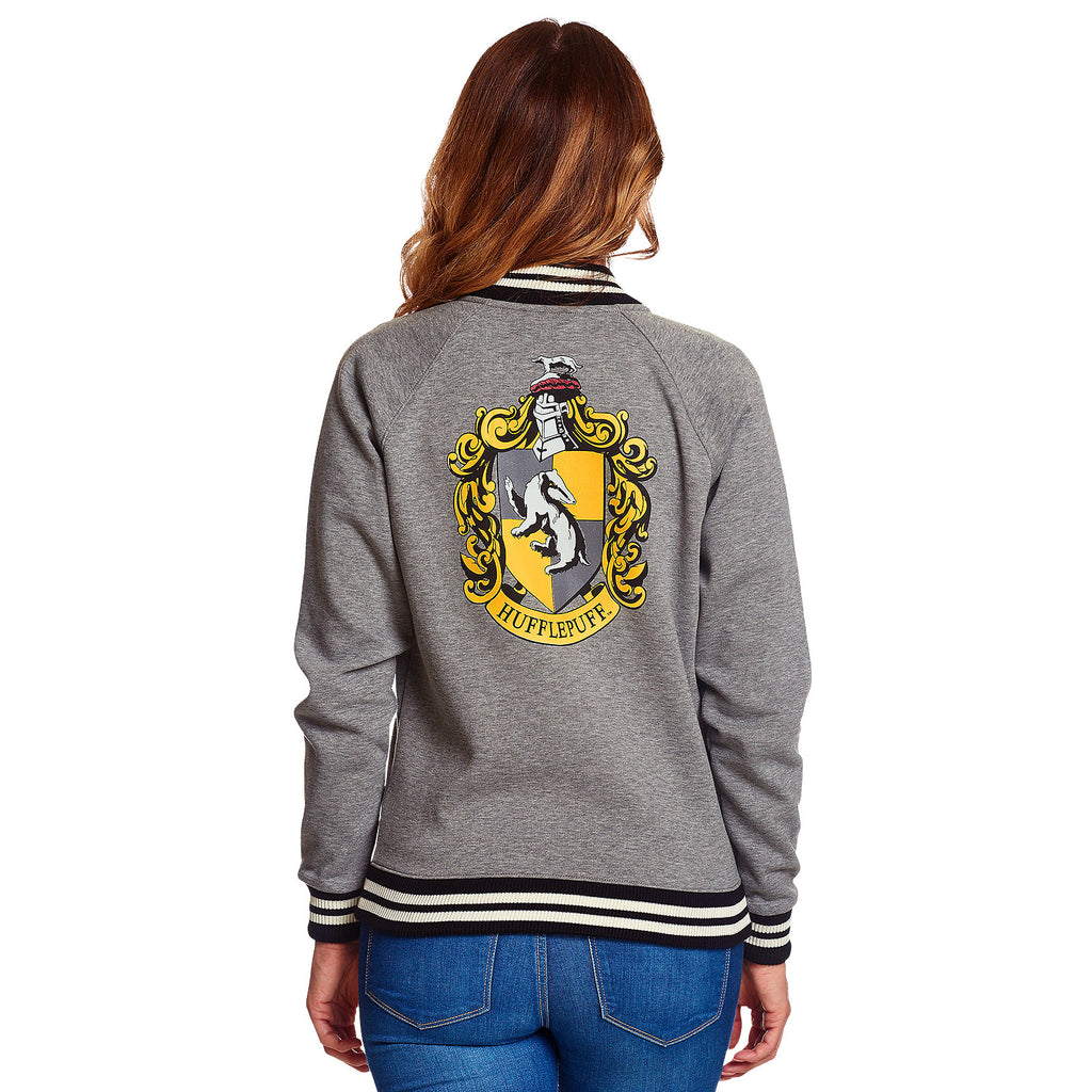 Product image Harry Potter - Hufflepuff Crest College Jacket Women's grey