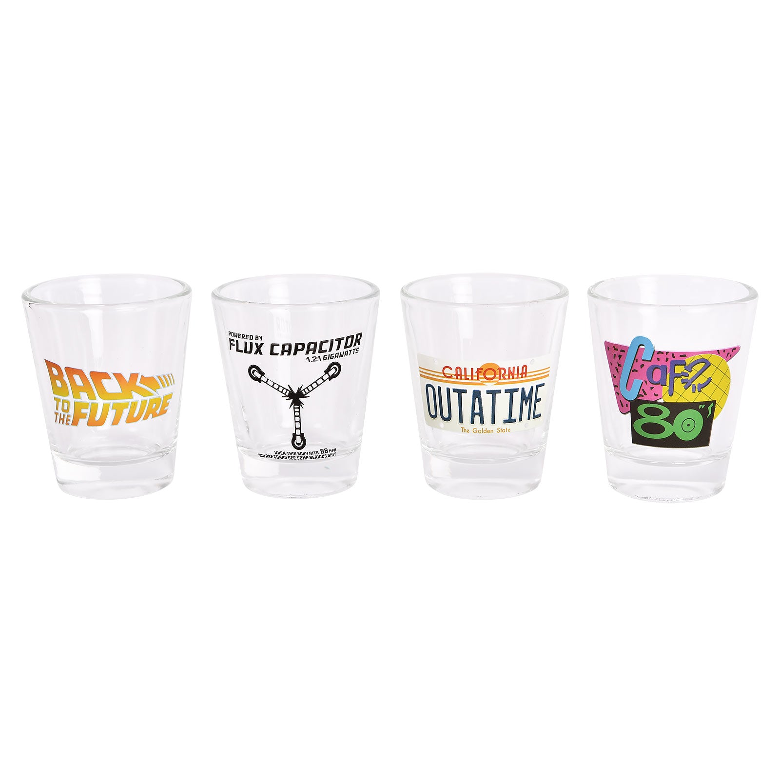 Product image Back to the Future - Symbol Shots Glass Set