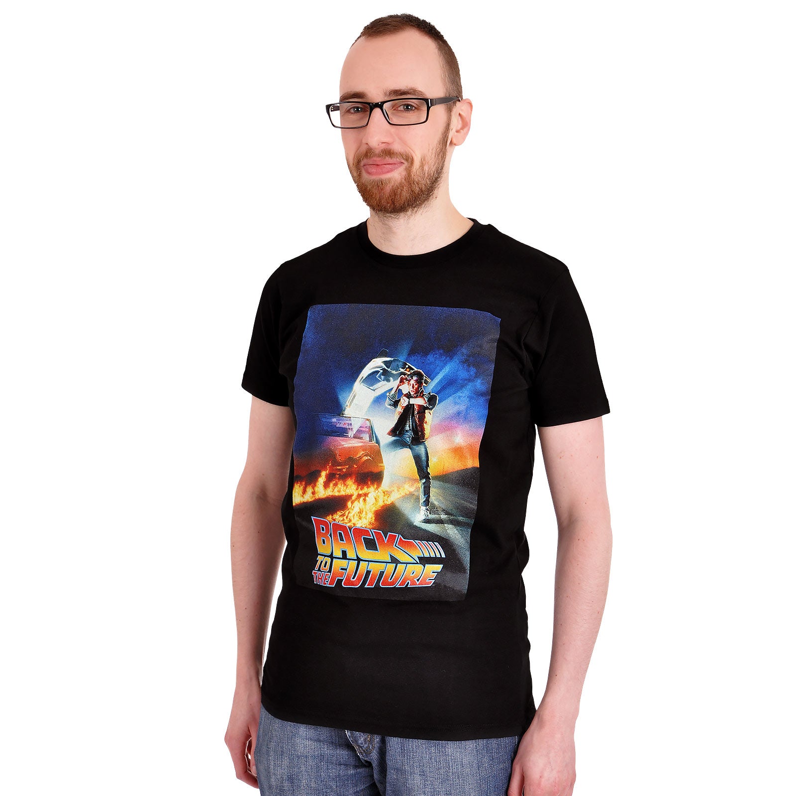 Product image Back to the Future - Marty McFly Poster T-Shirt Black