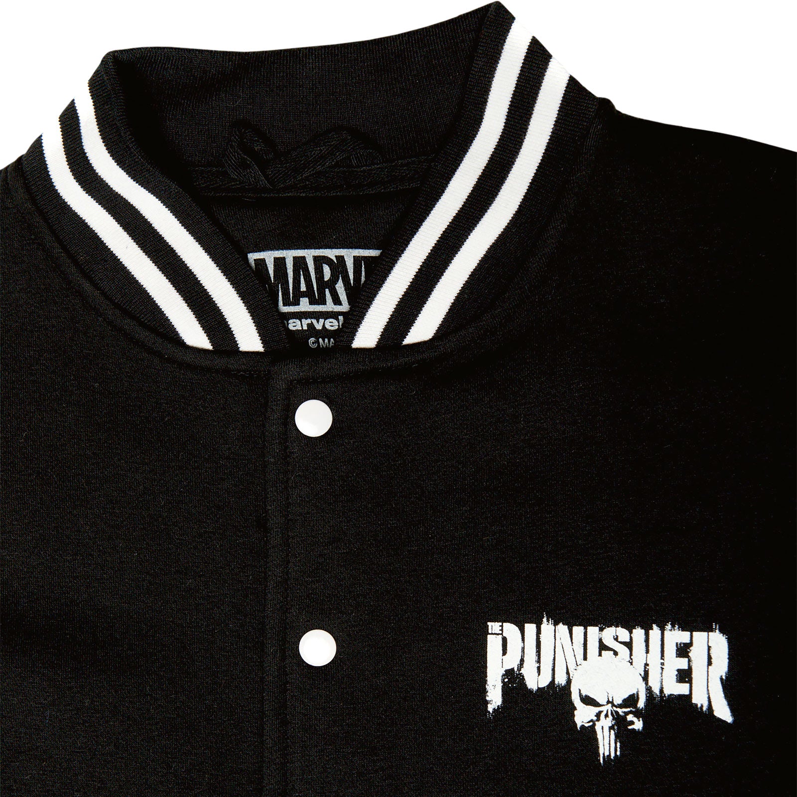 Product image Punisher - Blood Skull College Jacket black-white