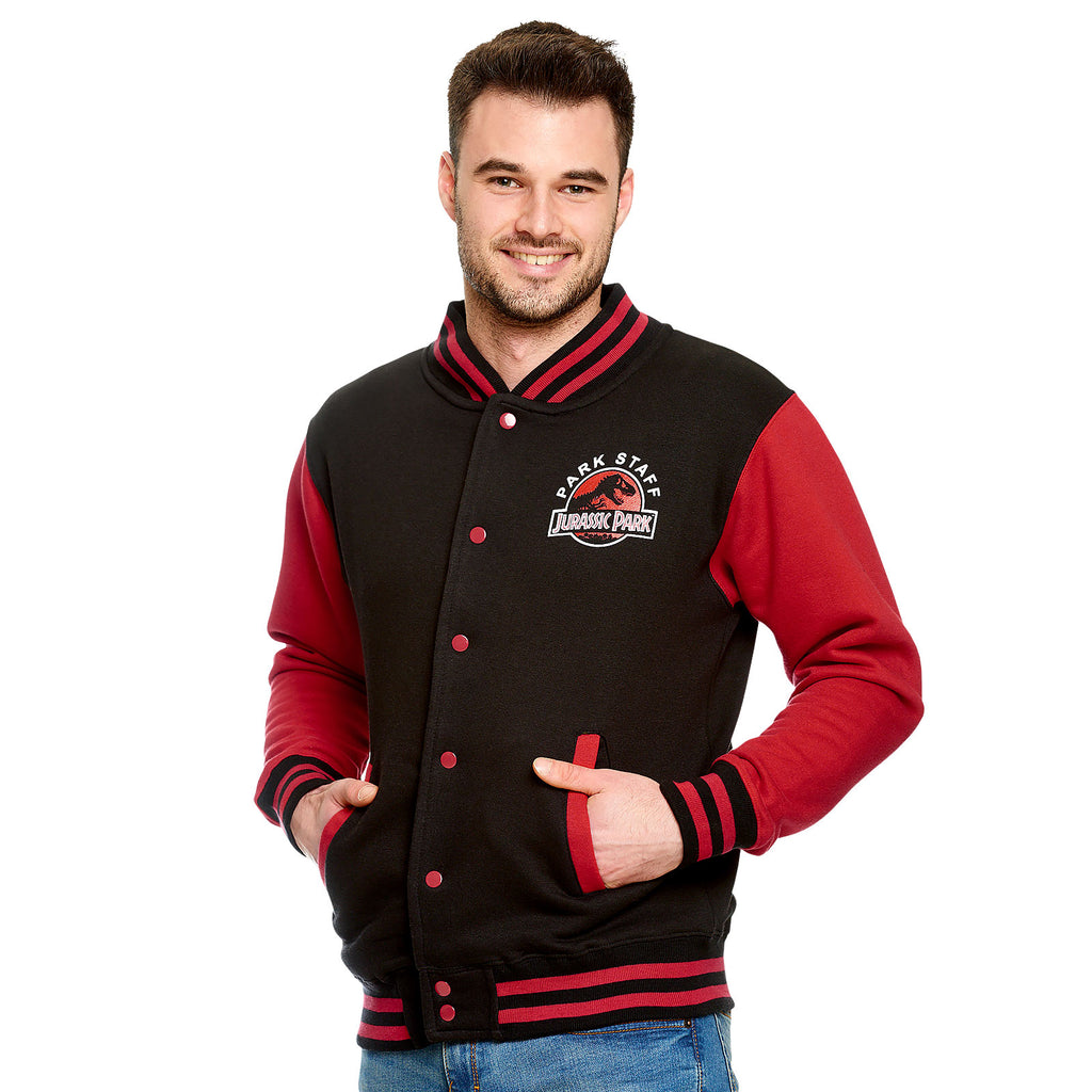 Product image Jurassic Park - Park Staff College Jacket black-red
