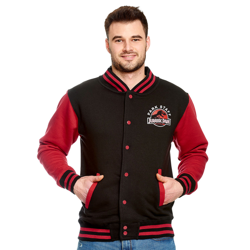 Product image Jurassic Park - Park Staff College Jacket black-red